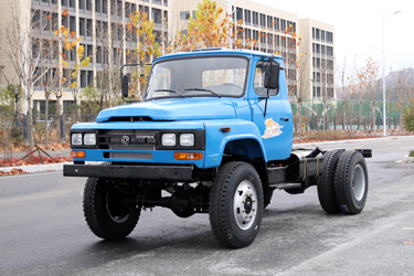 170馬力東風4×4尖頭底盤_四驅前2.5噸后8噸專用車_長越野全驅定制廠家